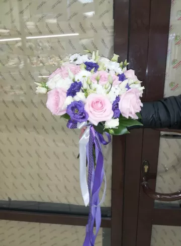 Свадебный букет Оттенок любви от интернет-магазина цветов в 