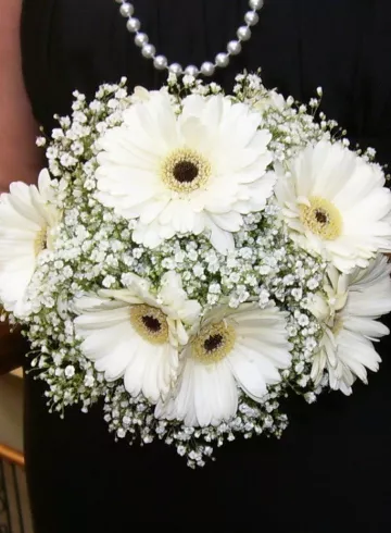 Букет невесты из гербер от интернет-магазина цветов в 