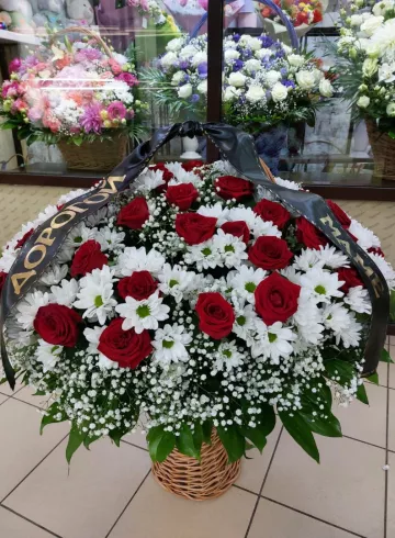 корзина №5 от интернет-магазина цветов в 