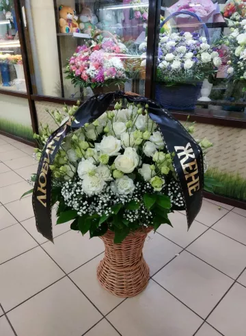 корзина № 6 от интернет-магазина цветов в 