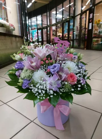 Коробка №2 от интернет-магазина цветов в 