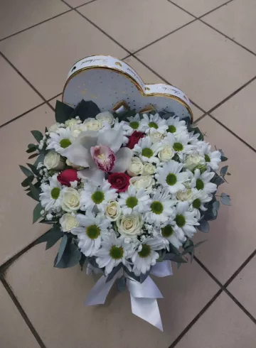 Сердечко №7 от интернет-магазина цветов в 