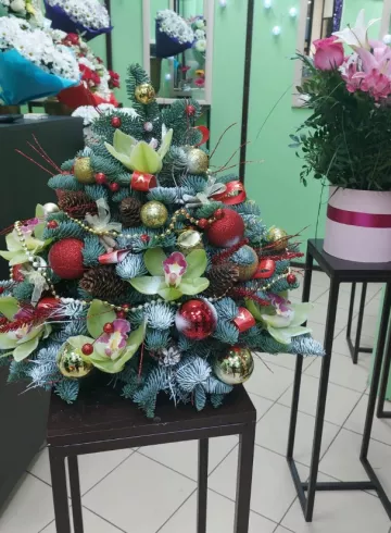 елочка с шишками от интернет-магазина цветов в 