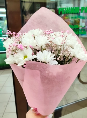 Букет хризантем  от интернет-магазина цветов в 