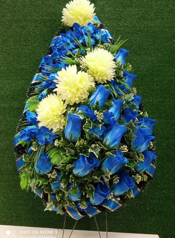 Венок искусственный #2 от интернет-магазина цветов в 