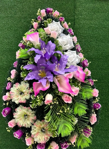 Венок искусственный #5 от интернет-магазина цветов в 