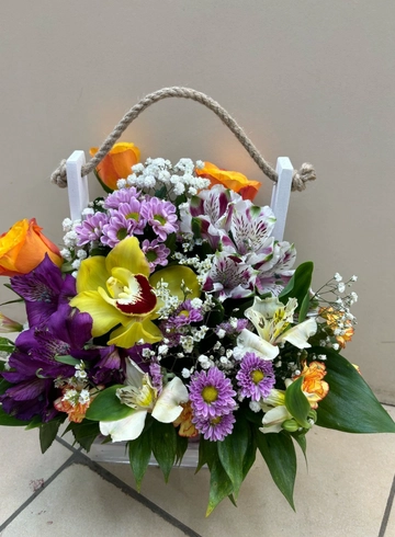 Композиция Ливорно от интернет-магазина цветов в 