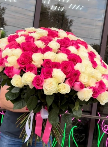 101 роза  от интернет-магазина цветов в 