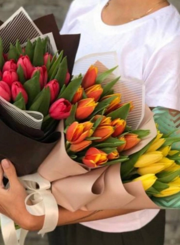 Букеты 15 Ассортимент  от интернет-магазина цветов в 