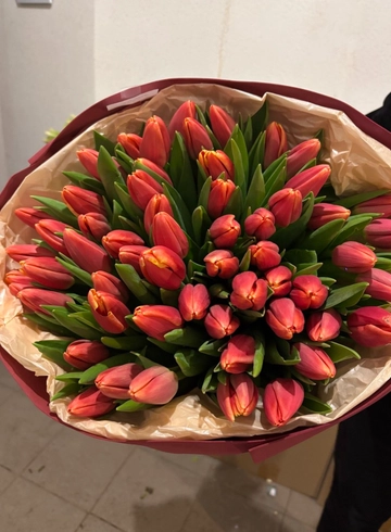 Букет Тюльпанов N1 от интернет-магазина цветов в 