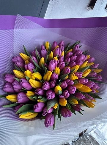 Букет Тюльпанов N9 от интернет-магазина цветов в 