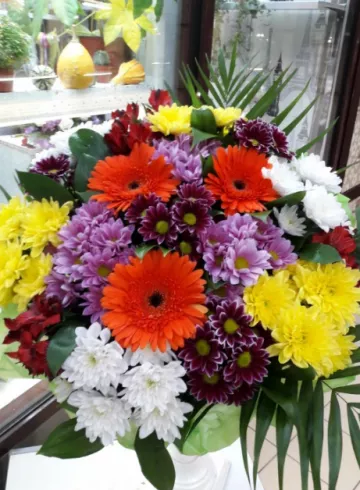 Букет «Осенняя поляна» от интернет-магазина цветов в 