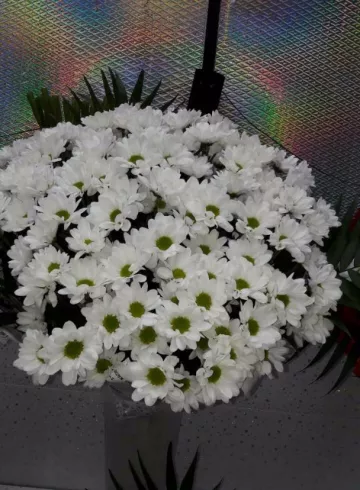 Монобукет «Ромашки для любимой» от интернет-магазина цветов в 