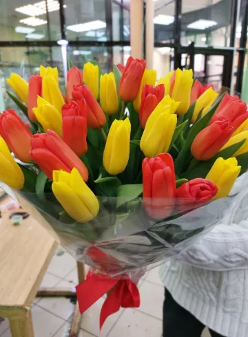 Монобукет «Ясное утро» от интернет-магазина цветов в 