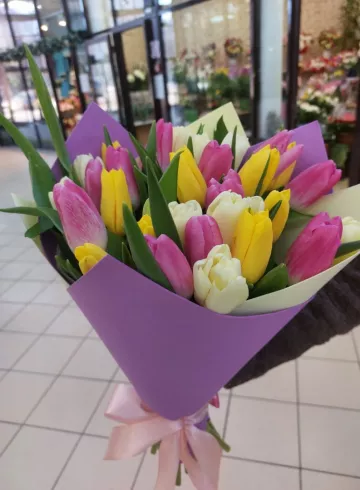 Букет «Весенние ночи» от интернет-магазина цветов в 