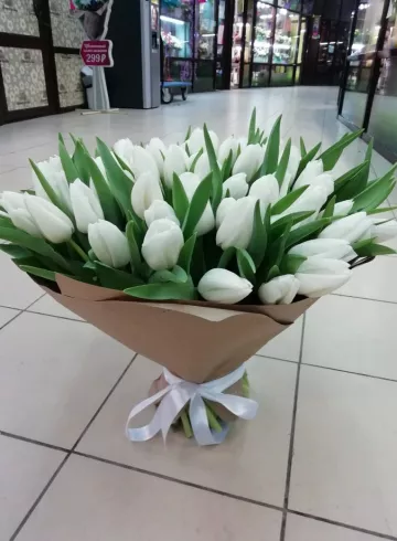 Монобукет «Тюльпанчики» от интернет-магазина цветов в 