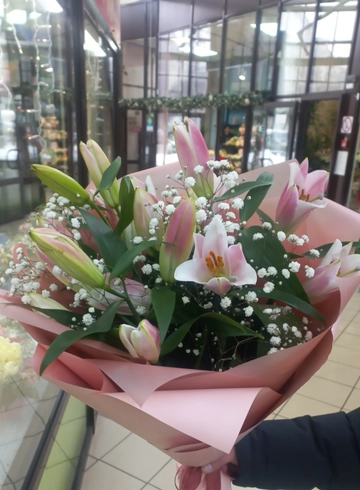 Букет лилий Анастасия от интернет-магазина цветов в 