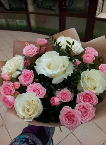 Букет «Ванильное небо» от интернет-магазина цветов в 