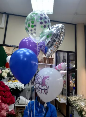 набор воздушных шаров 3 от интернет-магазина цветов в 